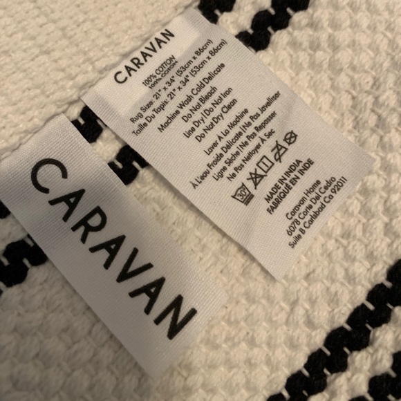 Caravan Diamond Woven Rug - Picture 7 of 8